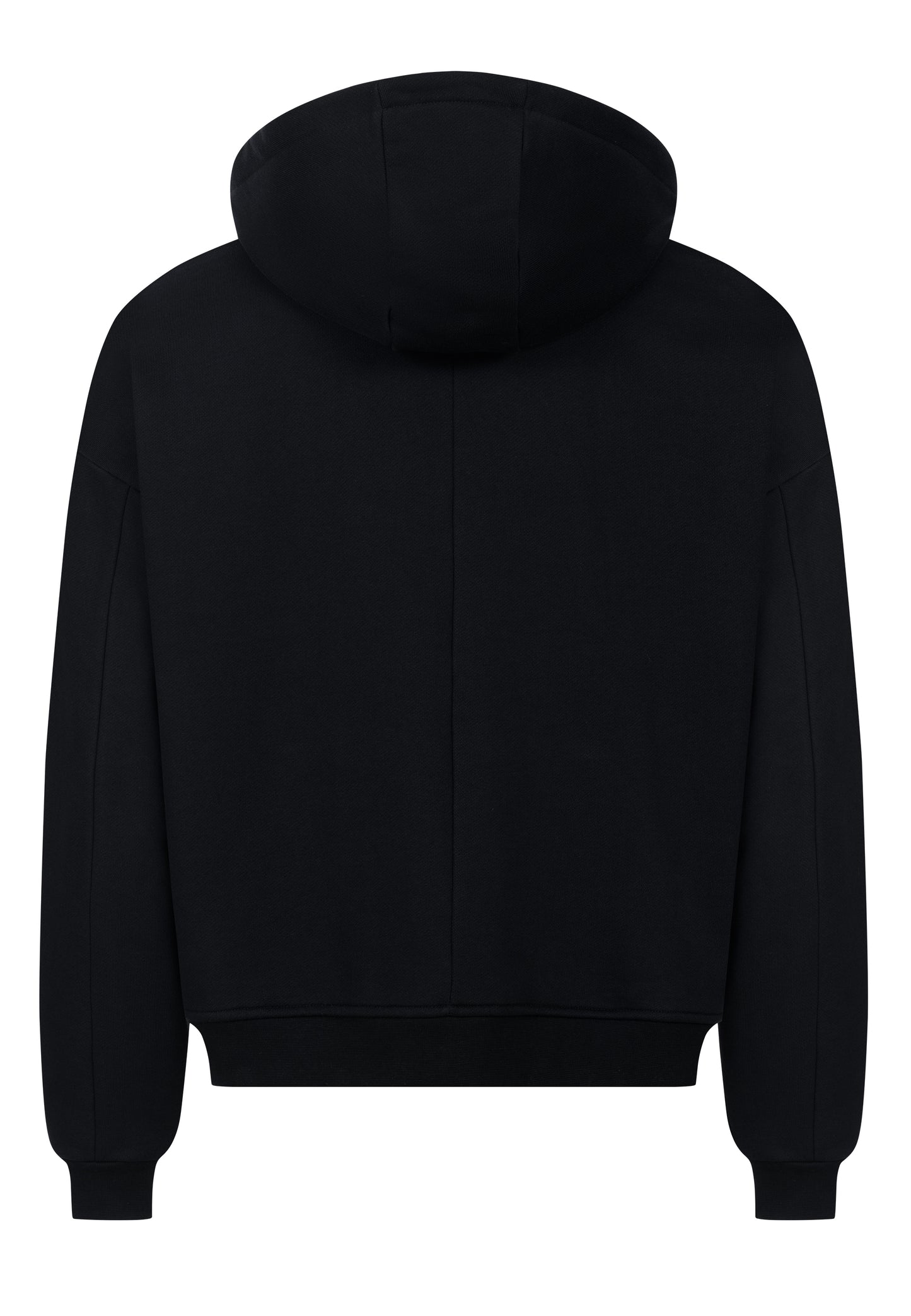 Hot & Rich Vintage Zip-hoodie Coal