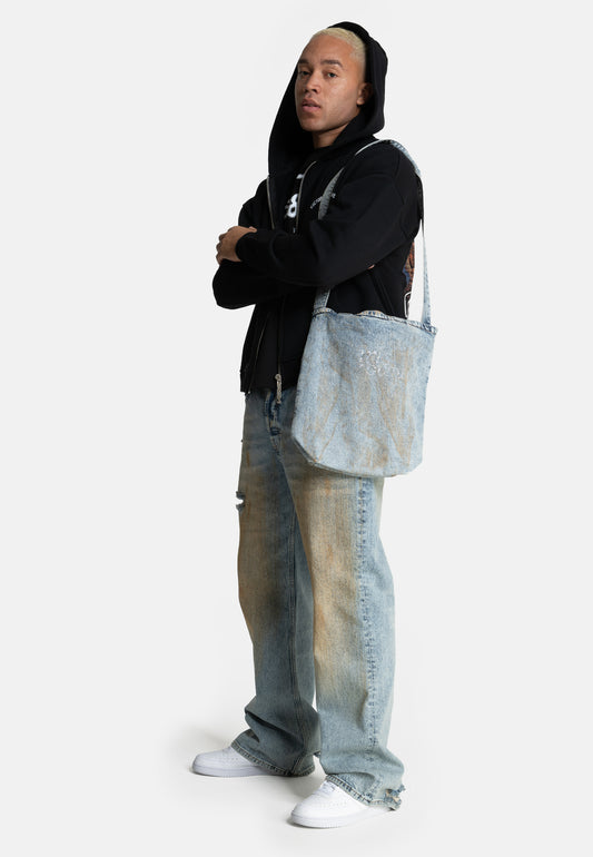 Mud Souvenir Denim Bag