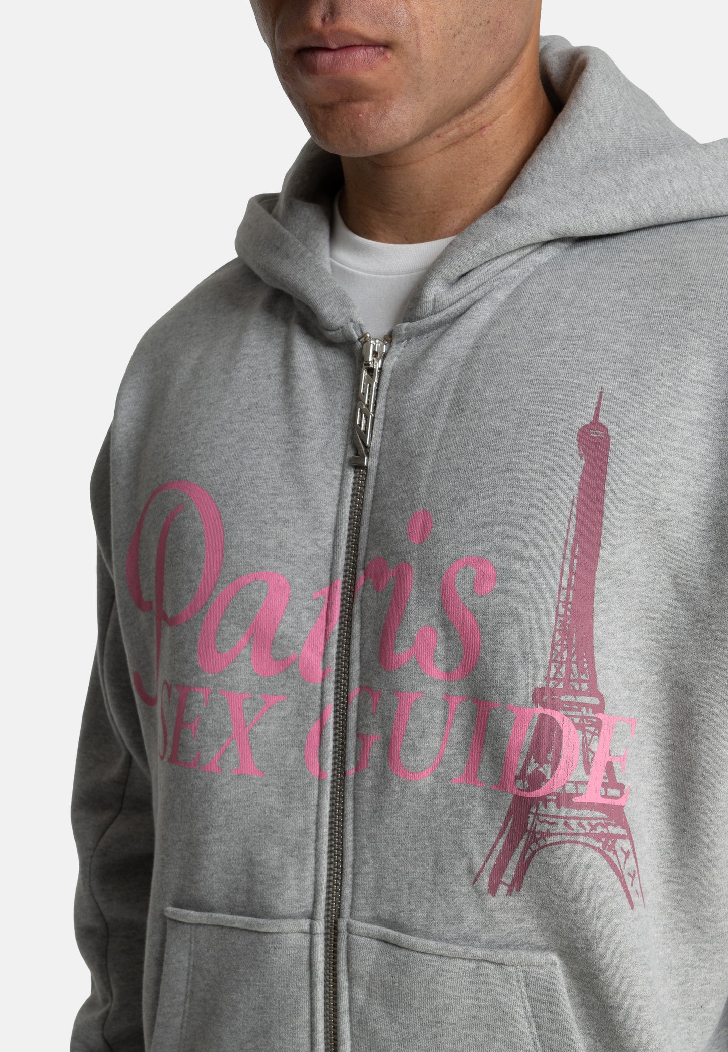 Paris Tour Guide Vintage Zip-hoodie