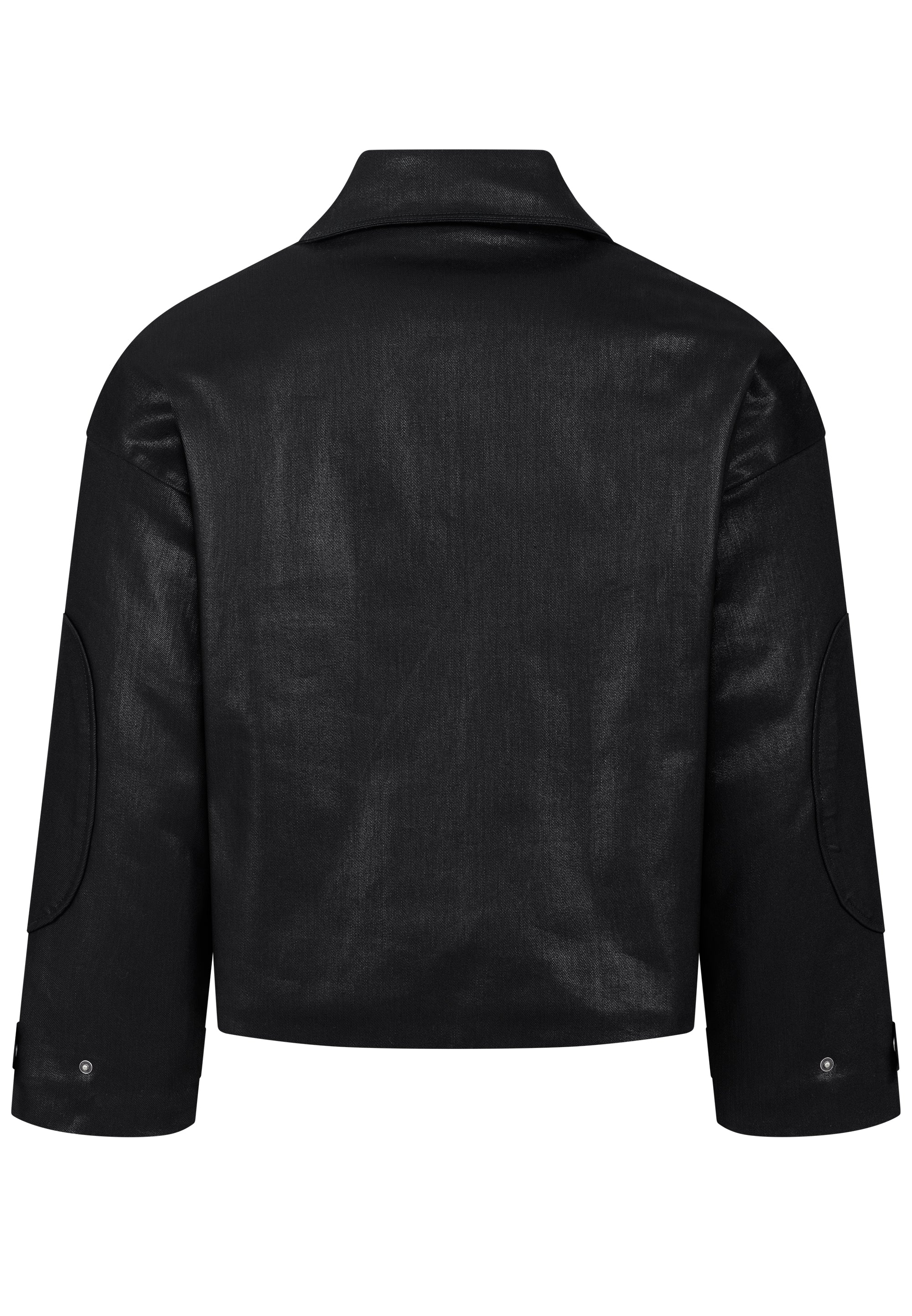 Dark oiled padded field jacket – victorbraunstudios