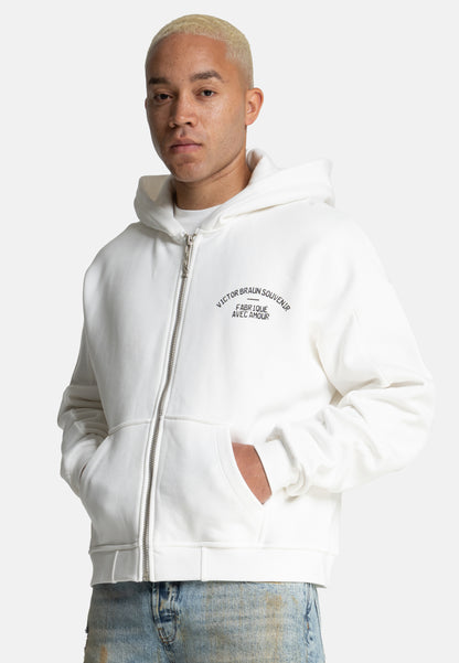 VBS Souvenir Zip-hoodie Chalk 