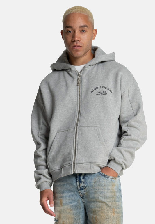 VBS Souvenir Zip-hoodie Melange 